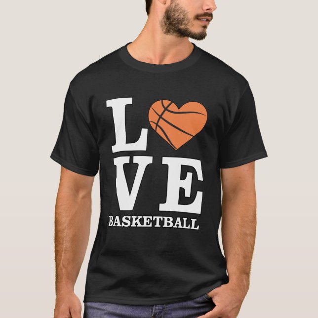 Camiseta Eu Adoro Basquete (Frente)