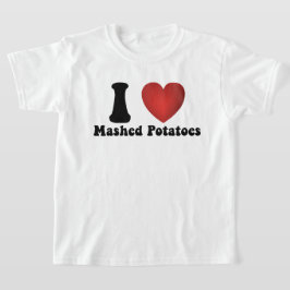 Camiseta Eu Adoro Batatas Molhadas Dom Jante de Ação de Gra