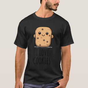 Camiseta Eu Adoro Biscoitos