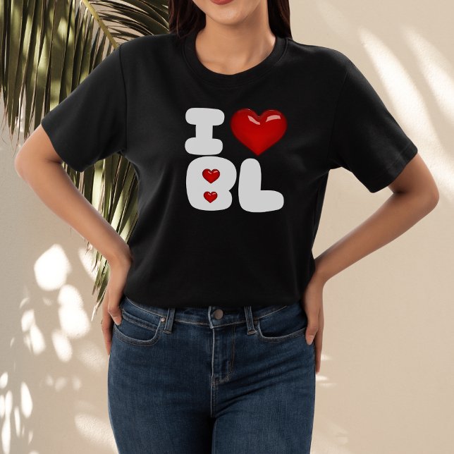Camiseta Eu adoro bl design para fujoshi fudanshi (Criador carregado)