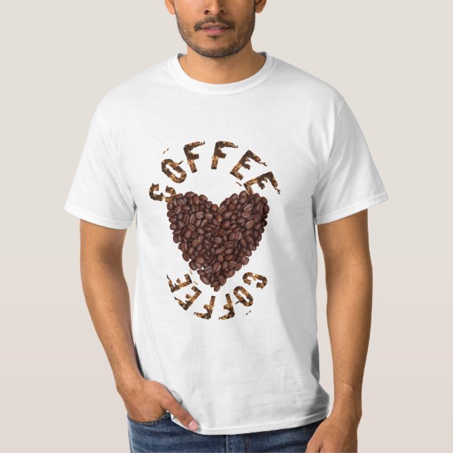 Camiseta Eu adoro café (Frente)