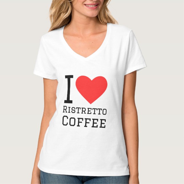 Camiseta Eu adoro café de madrasta (Frente)