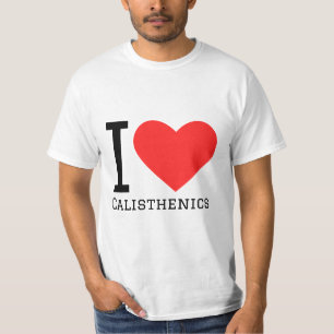 Camiseta Eu adoro calistênicos