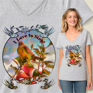 Camiseta Eu Adoro Cantar Visitante Social do Terraço 2338