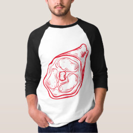 Camiseta Eu adoro carne