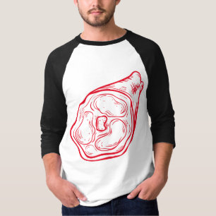 Camiseta Eu adoro carne