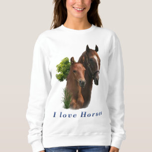 Camiseta Eu adoro cavalos