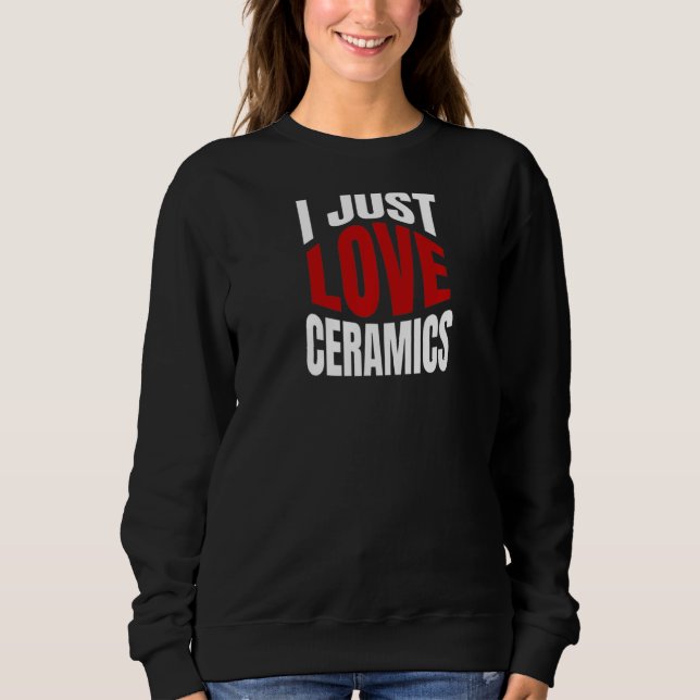 Camiseta Eu Adoro Cerâmica (Frente)