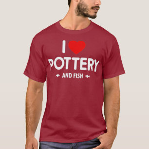 Camiseta Eu adoro cerâmica, bateria