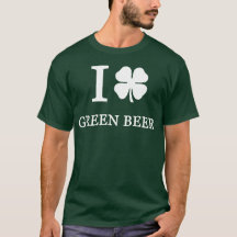 Eu adoro cerveja verde