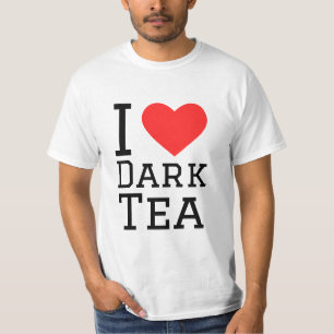 Camiseta Eu adoro chá escuro