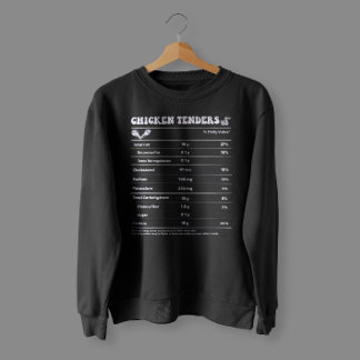 Camiseta Eu adoro Chicken Tendies Hoodies e Sweatshirts