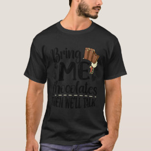 Camiseta Eu Adoro Chocolate Docinho Doce Sabor Dessert Food