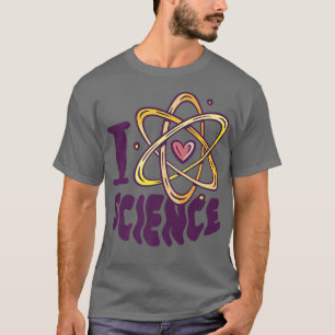 Camiseta Eu adoro Ciência l Professora Estudante Mulheres C