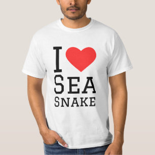 Camiseta Eu adoro cobra do mar