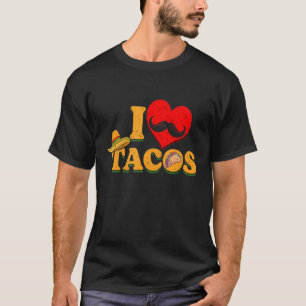 Camiseta Eu Adoro Comer Tacos Deliciosos Tacos Mexicanos Di