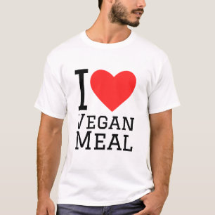 Camiseta Eu adoro comida de vegan
