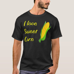 Camiseta Eu adoro comida doce de milho