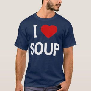 Camiseta Eu adoro Comida SoupAmerican