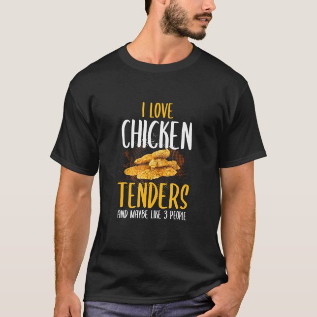 Camiseta Eu Adoro Concursos De Frango E Talvez Como 3 Pesso (Frente)