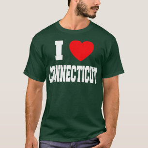 Camiseta Eu Adoro Connecticut