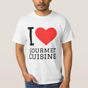 Camiseta Eu adoro cozinha gourmet