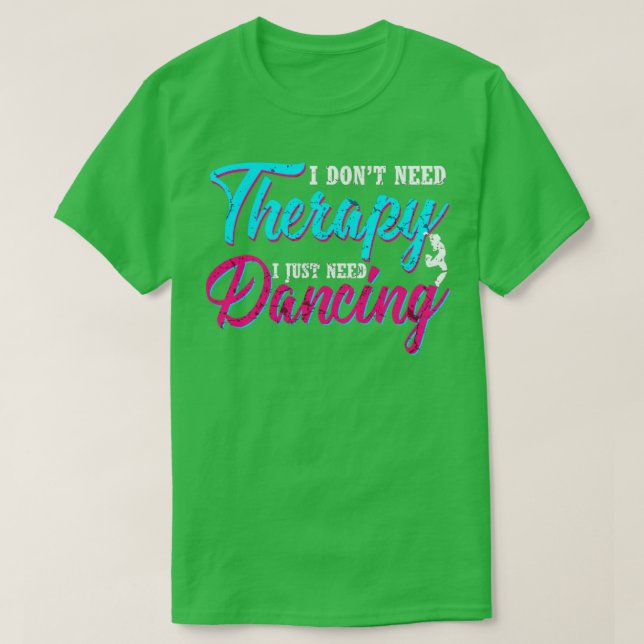 Camiseta Eu Adoro Dançar (Frente do Design)