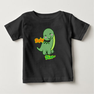 Camiseta Eu adoro dino bebê