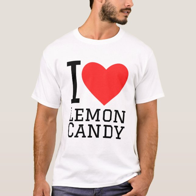 Camiseta Eu adoro doce de limão (Frente)