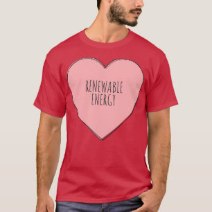 Camiseta Eu adoro energia renovável 9