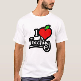 Camiseta Eu adoro ensinar