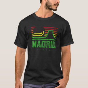 Camiseta Eu adoro Espanha Madrid Gráfico e Designs Legal