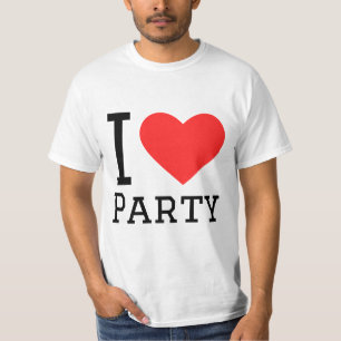 Camiseta Eu adoro festa