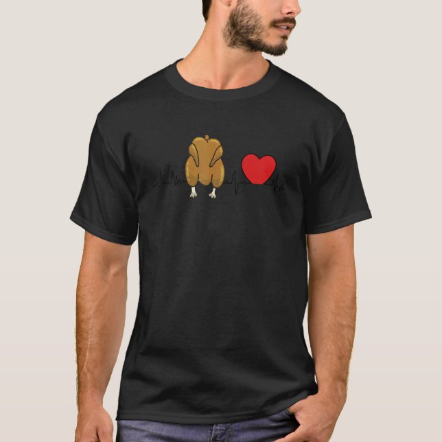 Camiseta Eu Adoro Frango Frito (Frente)