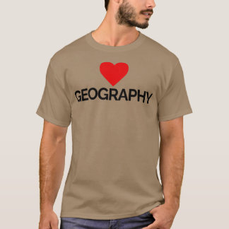 Camiseta Eu adoro geografia 6