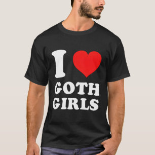 Camiseta Eu adoro Gótico
