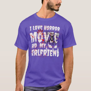 Camiseta Eu Adoro Horror E Minha namorada