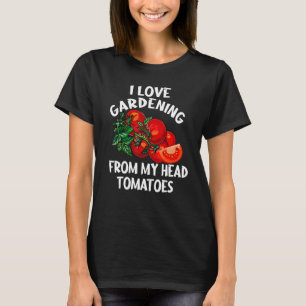 Camiseta Eu Adoro Jardinagem Do Meu Jardineiro De Tomates C