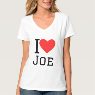 Camiseta Eu adoro joe