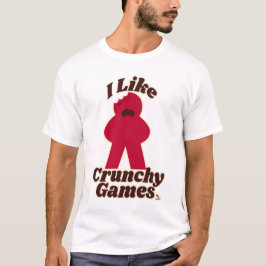 Camiseta Eu Adoro Jogos Crunchy Diversos Arte Múltipla
