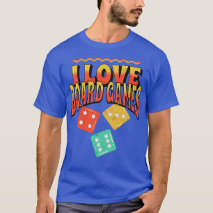 Camiseta Eu adoro jogos de Conselho