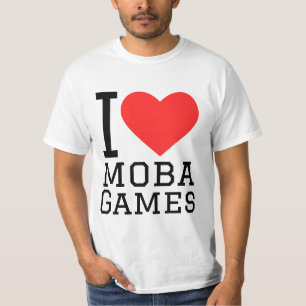 Camiseta Eu adoro jogos móveis