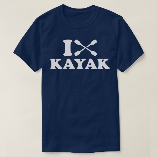 Camiseta Eu adoro kayak 5 (Frente do Design)
