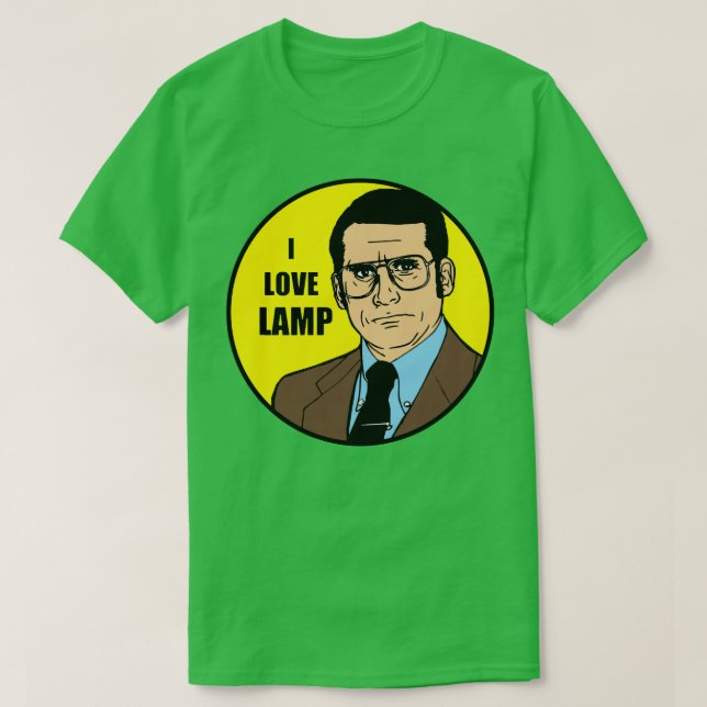 Camiseta Eu adoro Lâmpada (Frente do Design)