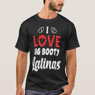 Camiseta Eu adoro latinas grandes