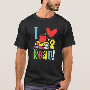 Camiseta Eu Adoro Ler Para Um Livro De Professores Leitores