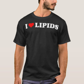 Camiseta Eu adoro lipídeos