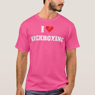 Camiseta Eu Adoro Malhação De Giro De Kickboxe