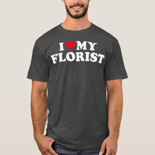 Camiseta Eu adoro meu florista Premium