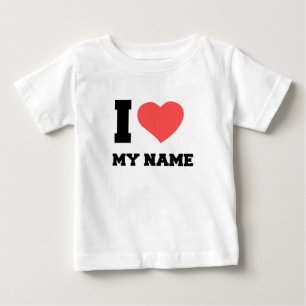 CAMISETA EU ADORO MEU NOME